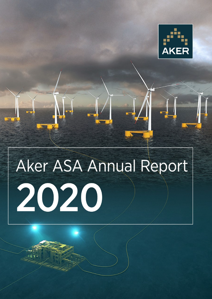 Aker ASA's 2020 Annual Report provides an in-depth description of the organisation and its structure