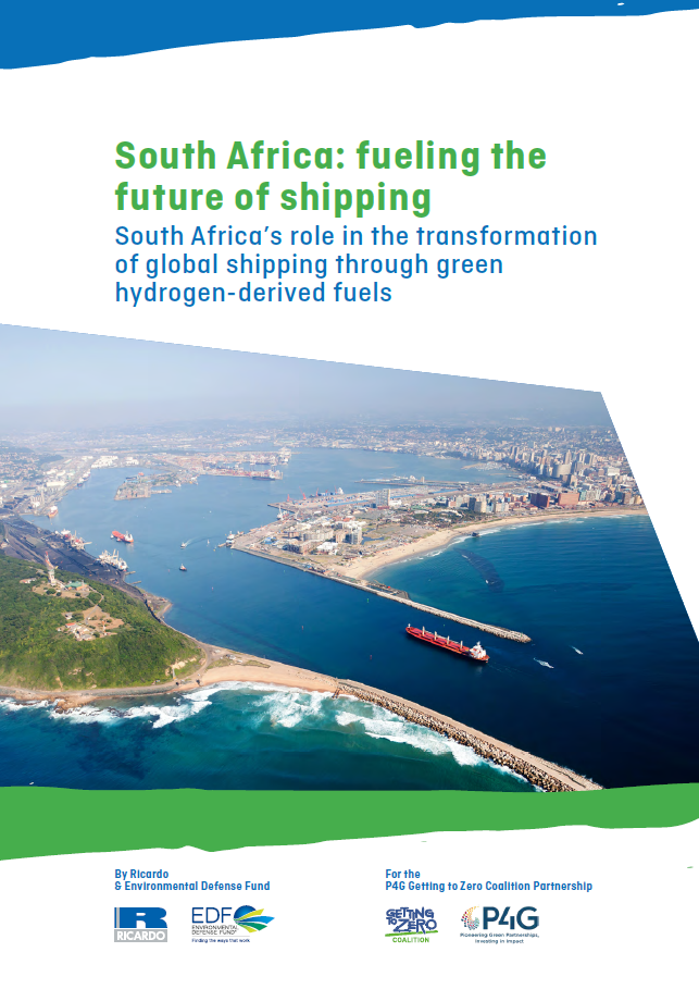"South Africa: fueling the future of shipping", a new report from EDF and Ricardo.