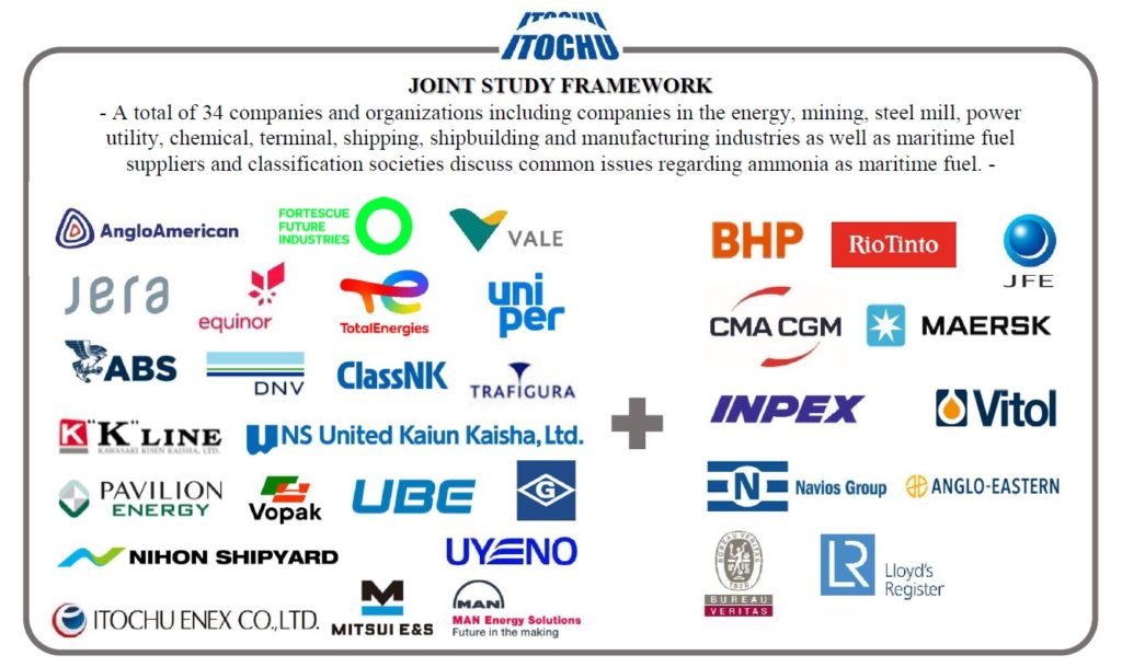 The 34 joint study framework partners.
