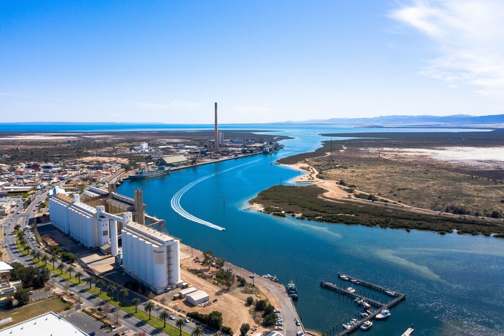 Nyrstar's Port Pirie smelter, where the new green export facility is to be located. Source: South Australian EPA.