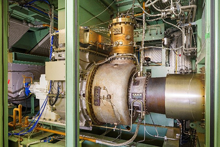 IHI's 2,000-kilowatt-class IM270 gas turbine, which will be the focus of new commercialisation R&D. Source: IHI.