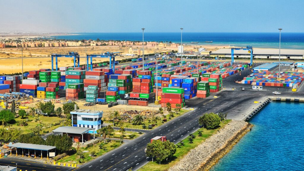 The Port of Sokhna, which will host a series of new green maritime fuel projects. Source: SCZONE.