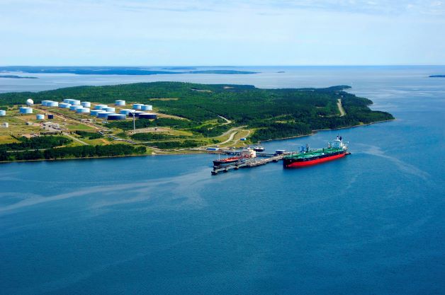 Point Tupper, Nova Scotia, where EverWind Fuels will build a regional hydrogen & ammonia fuels hub. Source: NuStar Energy.