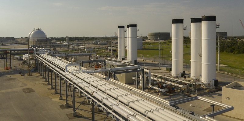 The new project at Enbridge’s Enbridge Ingleside Energy Centre in Corpus Christi will produce about 1.2-1.4 million tonnes of CCS-based ammonia per year. Source: Enbridge.