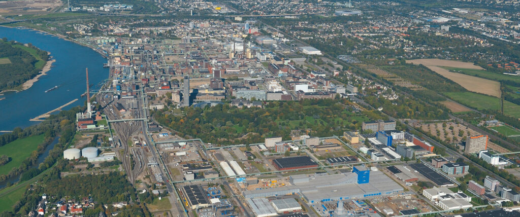 North Rhine-Westphalia’s state government, ADNOC and Currenta GmbH (operator of the pictured Leverkusen Chempark) will collaborate to explore the use of ammonia fuel for power generation in Germany Industry. Source: Currenta GmbH.