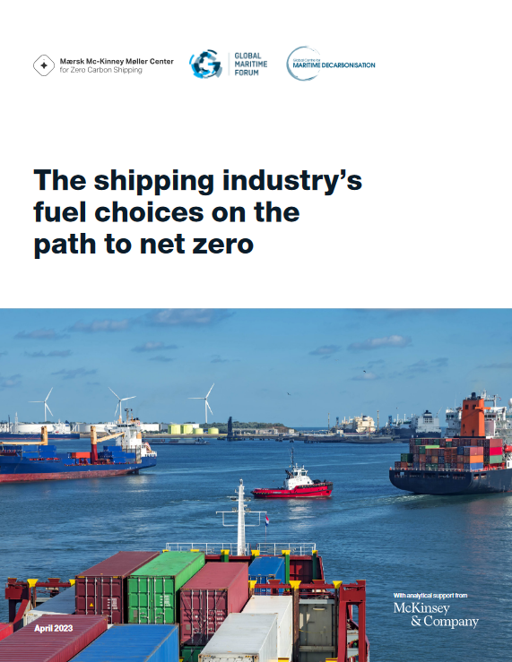 Click to read the full results from The shipping industry’s fuel choices on the path to net zero (GMF, GCMD and MMM Center, Apr 2023).