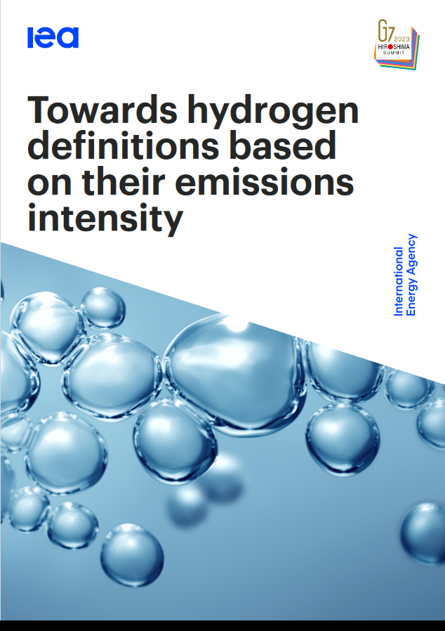The IEA has released a new report: Towards hydrogen definitions based on their emissions intensity (Apr 2023).