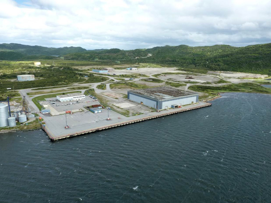 World Energy GH2 has acquired the Port of Stephenville (pictured), a key piece of infrastructure for the under-development Project Nujio’qonik. Source: Port of Stephenville.