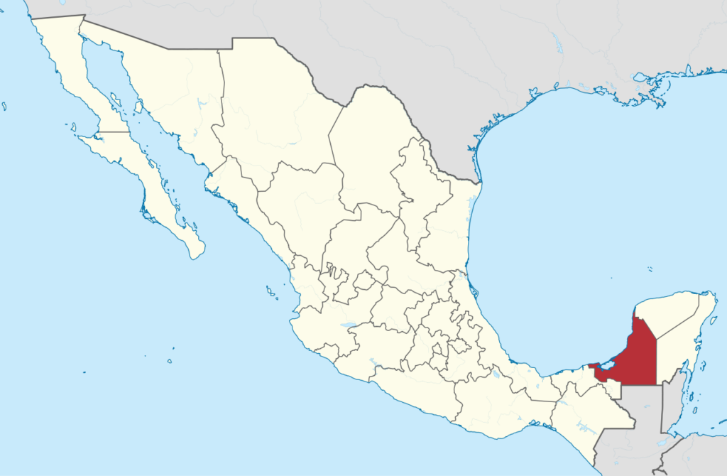 Hy2gen will develop a renewable ammonia production plant in Campeche state, located on Mexico’s Gulf coast (marked in red).