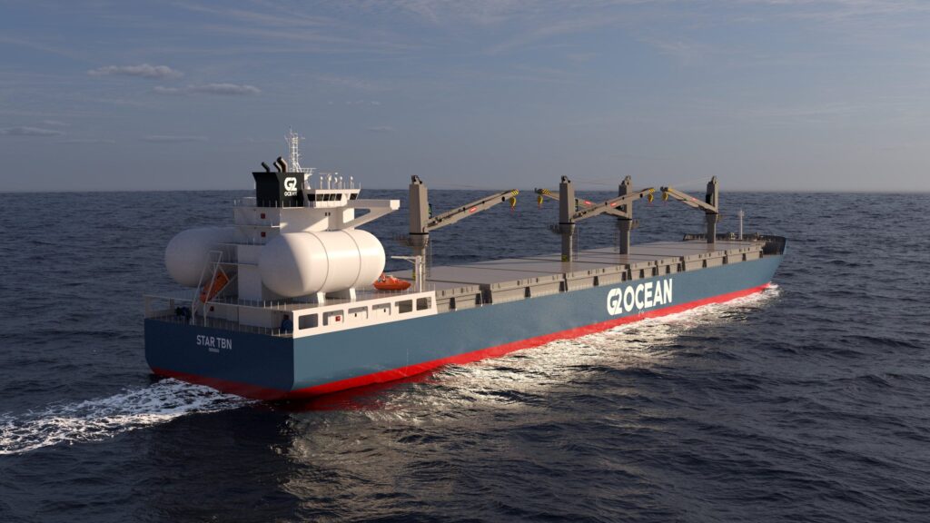 G2 Ocean will add two more ammonia-ready 82,300 dwt Open Hatch vessels to its fleet, following an order from earlier this year. The newbuild vessels will be built at the CSSC Huangpu Wenchong Longxue shipyard. These vessels are scheduled for delivery in 2026. Source: G2 Ocean.