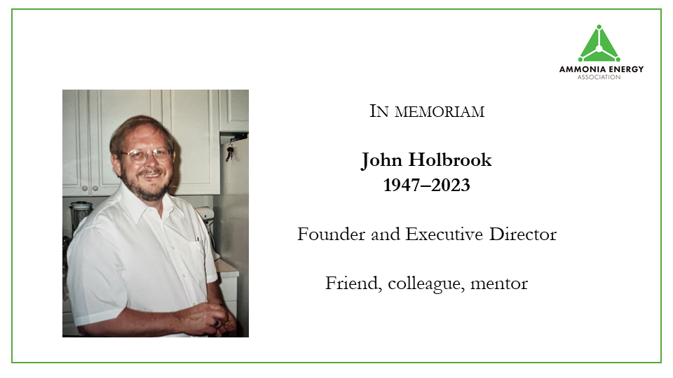 The AEA pays its deepest respects to John Holbrook, one of the founding visionaries of the Association.