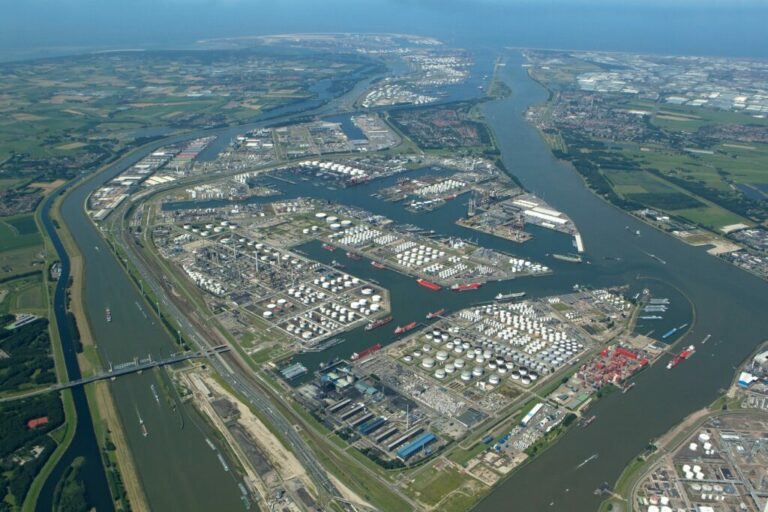 Click to expand. The Port of Rotterdam, where several ammonia import terminals are under construction.